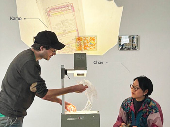Kamo (Francesco Luzzana) & Chae (김채영)